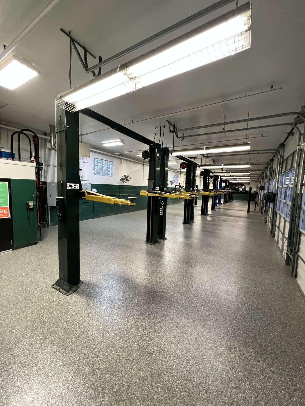Auto Shop Floor Coatings